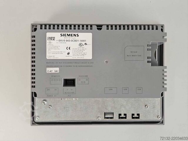 MP277-8 Touch Siemens 6AV6643-OCB01-1AX1