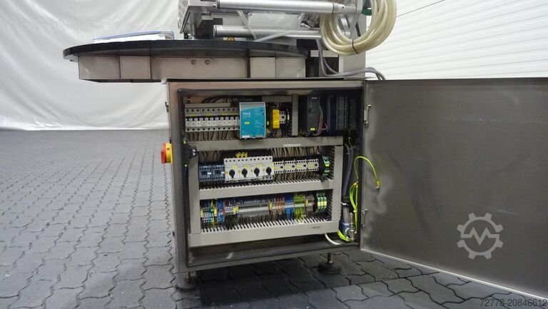 Semi-automatic tray sealer Variovac Rotarius VG