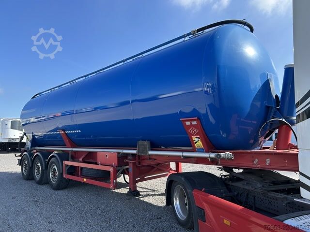 Semirreboque silo Feldbinder KIP 50.3 eigene Hydraulik