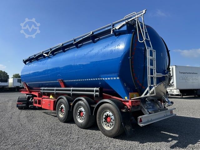 Semirreboque silo Feldbinder KIP 50.3 eigene Hydraulik