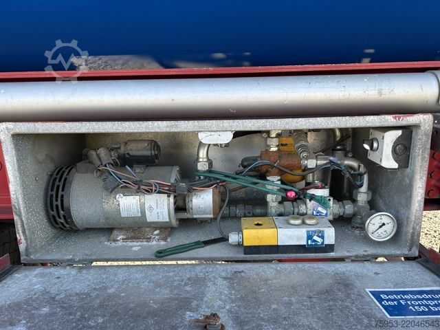 Semirreboque silo Feldbinder KIP 50.3 eigene Hydraulik