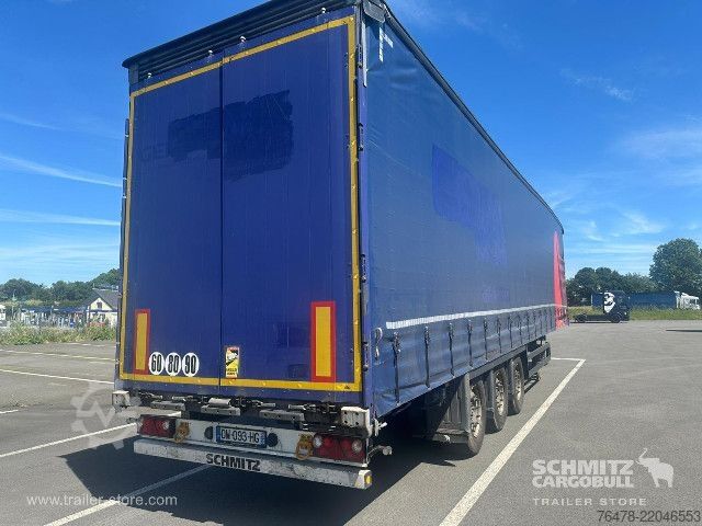 Semi-remorque bâchée Schmitz Cargobull Curtainsider Mega