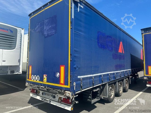 Semi-remorque bâchée Schmitz Cargobull Curtainsider Mega