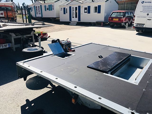 Μεταφορέας αυτοκινήτου Woodford Trailer FLATBED PROFESSIONNEL (Options Dispo)