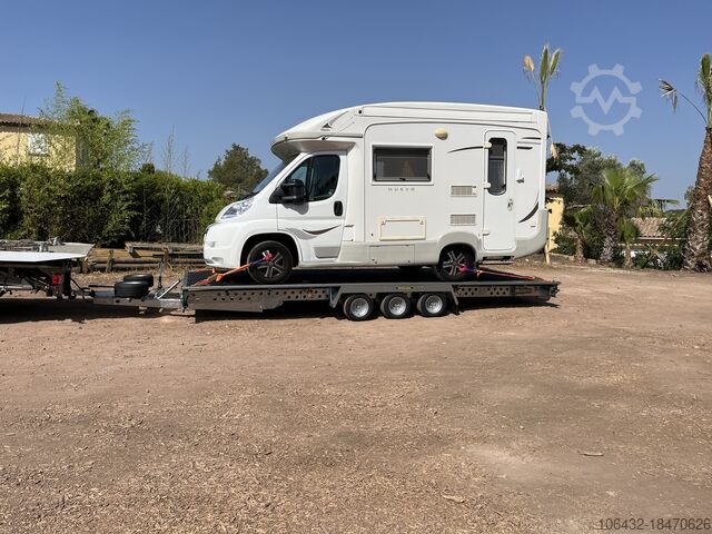 Μεταφορέας αυτοκινήτου Woodford Trailer FLATBED PROFESSIONNEL (Options Dispo)