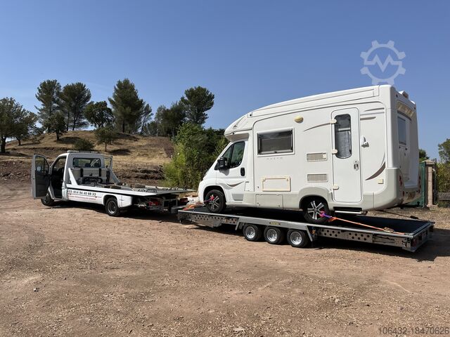 Μεταφορέας αυτοκινήτου Woodford Trailer FLATBED PROFESSIONNEL (Options Dispo)