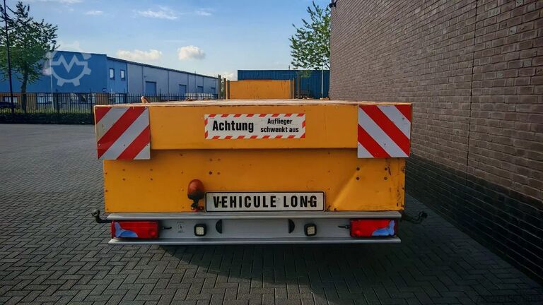 Platform aanhanger ES-GE 5 BAL-74-NA BALLAST TRAILER, 3E, 4E en 5E ASSEN...