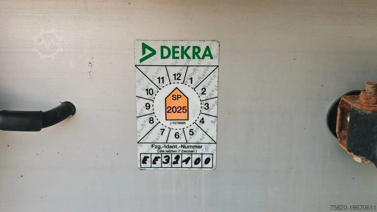 Platform aanhanger ES-GE 5 BAL-74-NA BALLAST TRAILER, 3E, 4E en 5E ASSEN...