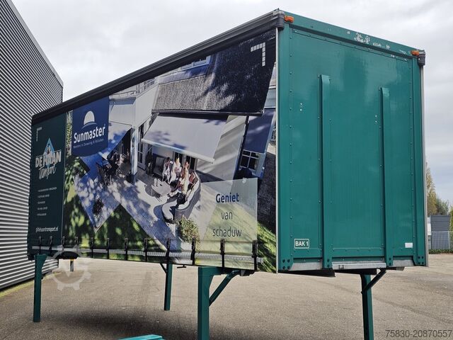 Kasa üst yapı  BDF AFZETBAK / LAADBAK / SCHUIFZEIL