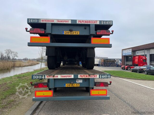Plattformanhänger Haan OPL45 Heavy Duty (45Ton) / Rungen-Potholes / NL...