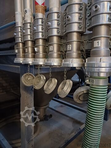 6 RVS opslagsilo's met besturing J-TEC 0656-000