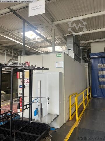 Verfafwerkingsinstallatie HEIMER Lackieranlage