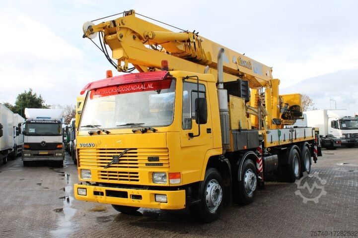 Żuraw terenowy Volvo FL10 8X4 + GROMACH 34 mtr. + EURO 2