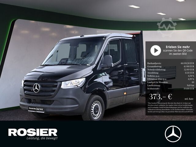 Pick-up bestelwagen Mercedes-Benz Sprinter 315 CDI Pritsche PRO L2 DOKA AHK Kam