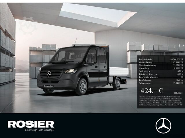 Pick-up bestelwagen Mercedes-Benz Sprinter 315 CDI Pritsche PRO L2 DOKA AHK Kam