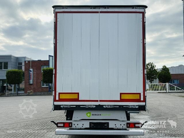 Semiremorcă deschisă cu prelată Berger Curtainsider Standard Getränke