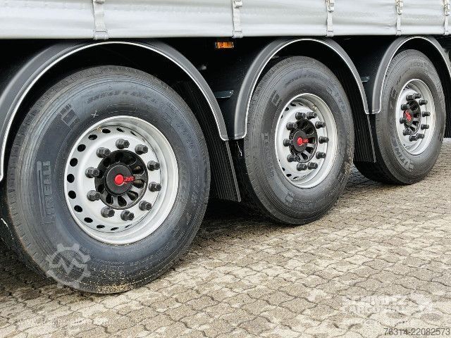 Semiremorcă deschisă cu prelată Berger Curtainsider Standard Getränke
