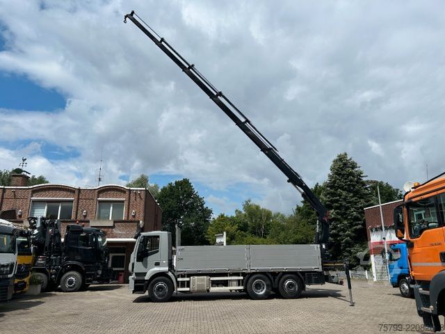 Żuraw samochodowy IVECO Pritsche + HIAB HIDUO 228 Kran