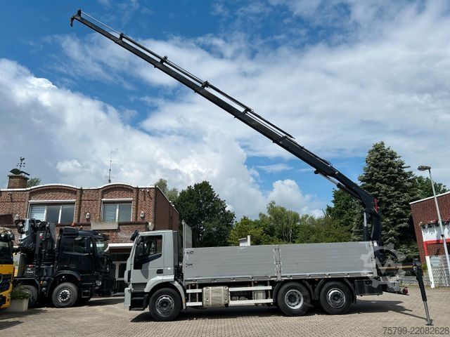 Żuraw samochodowy IVECO Pritsche + HIAB HIDUO 228 Kran