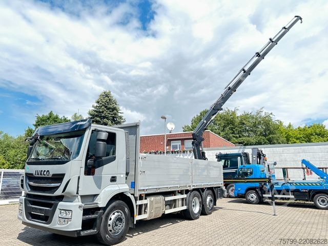 Żuraw samochodowy IVECO Pritsche + HIAB HIDUO 228 Kran