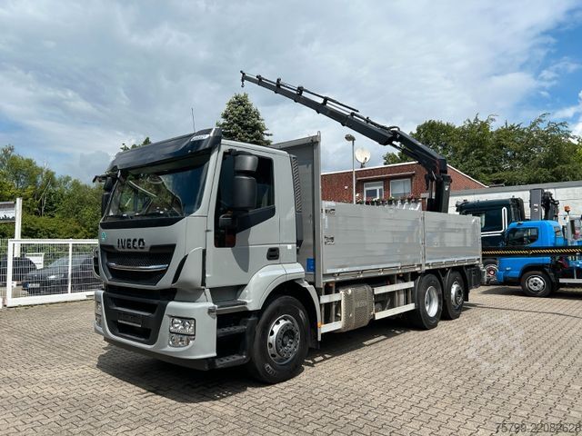 Żuraw samochodowy IVECO Pritsche + HIAB HIDUO 228 Kran