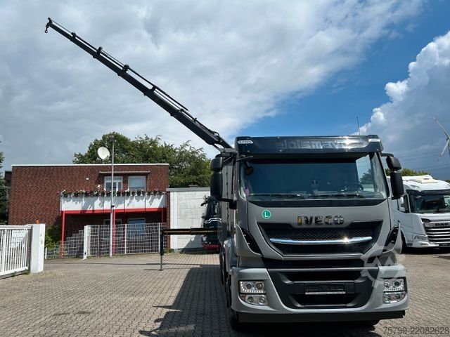 Żuraw samochodowy IVECO Pritsche + HIAB HIDUO 228 Kran