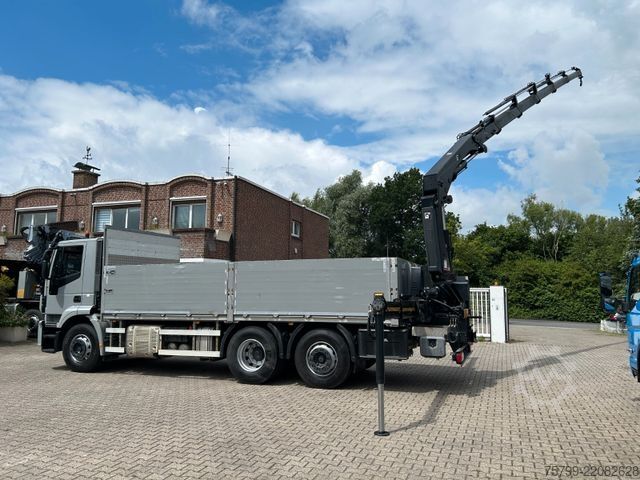 Żuraw samochodowy IVECO Pritsche + HIAB HIDUO 228 Kran