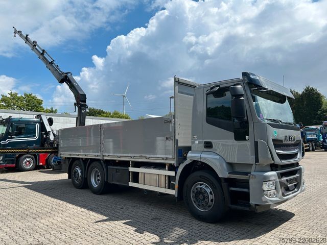 Żuraw samochodowy IVECO Pritsche + HIAB HIDUO 228 Kran