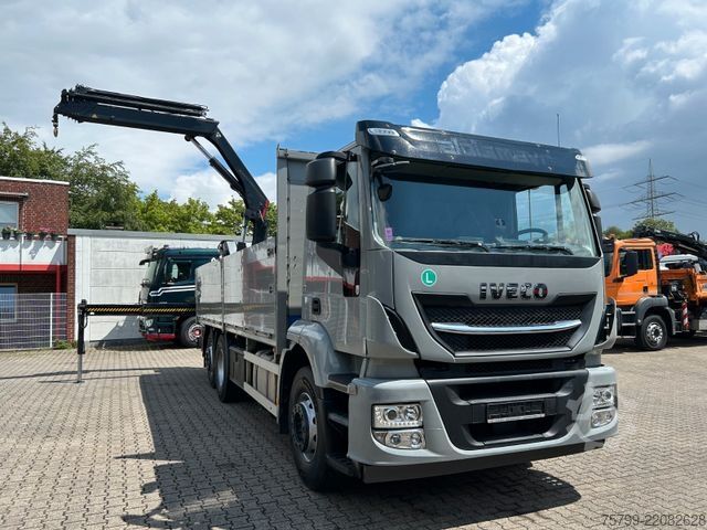 Żuraw samochodowy IVECO Pritsche + HIAB HIDUO 228 Kran