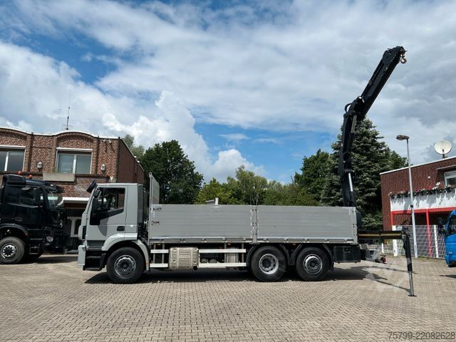 Żuraw samochodowy IVECO Pritsche + HIAB HIDUO 228 Kran