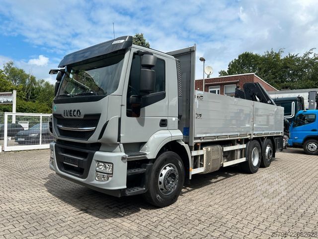 Żuraw samochodowy IVECO Pritsche + HIAB HIDUO 228 Kran
