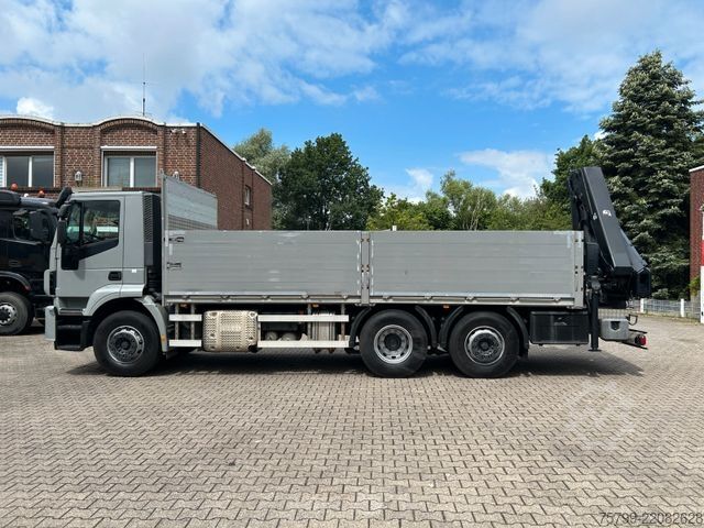 Żuraw samochodowy IVECO Pritsche + HIAB HIDUO 228 Kran