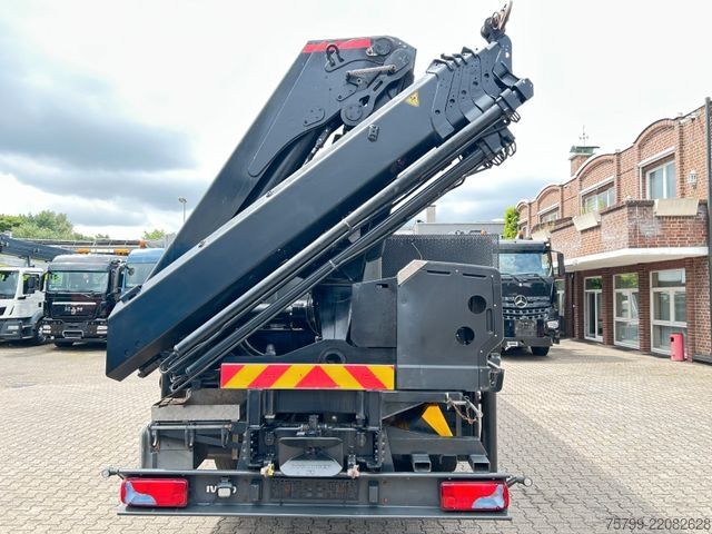 Żuraw samochodowy IVECO Pritsche + HIAB HIDUO 228 Kran