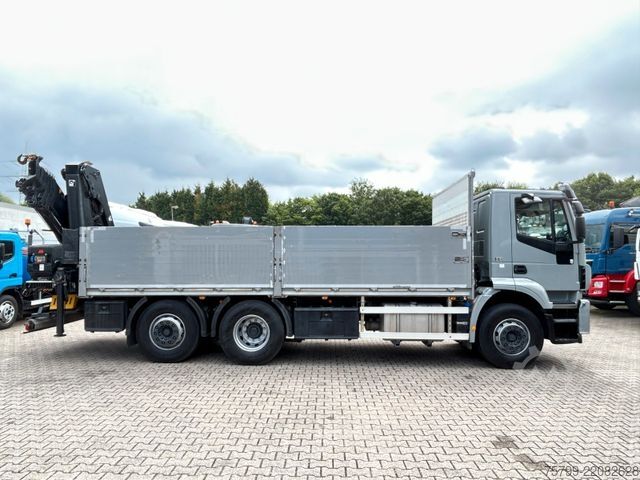 Żuraw samochodowy IVECO Pritsche + HIAB HIDUO 228 Kran