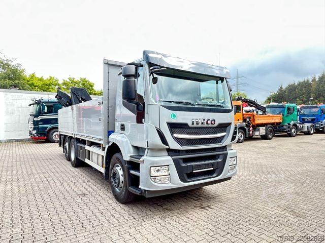 Żuraw samochodowy IVECO Pritsche + HIAB HIDUO 228 Kran