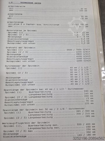 Bewerkingscentrum voor hoeken Weinig Unicontrol 10-2