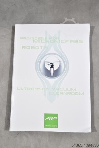 Manejo + control de semiconductores de robot gigante ASYS A-608762