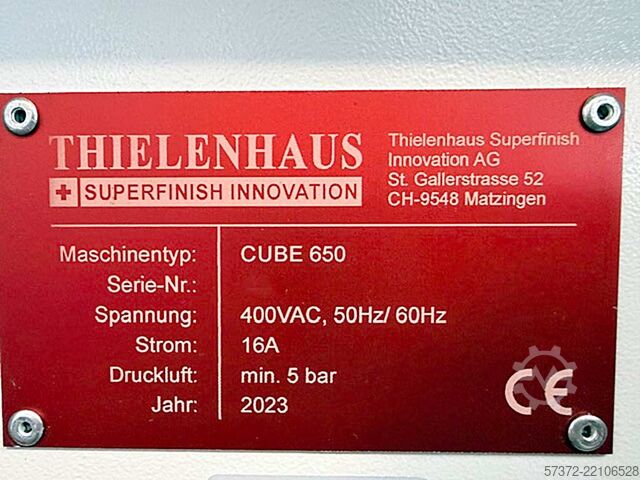 Mikrofiniselő gép Thielenhaus Cube 650