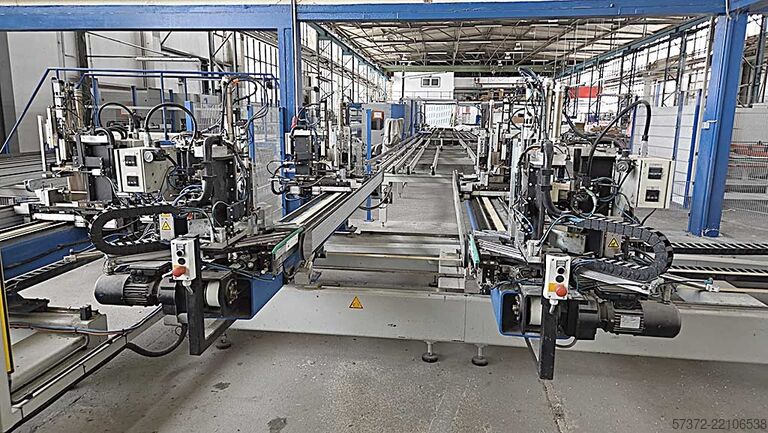 Ablakgyártó sor Stürtz STBAZ/SE-HSM-25/SE-HSM-40/2MC/WST-30/FBS-1