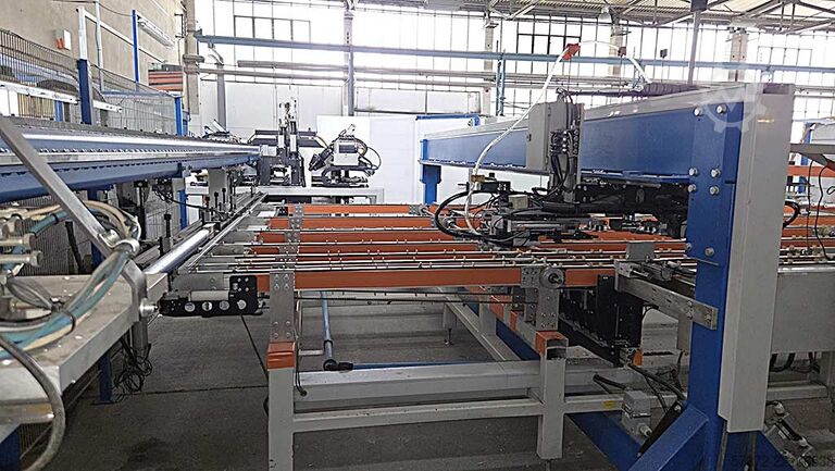 Ablakgyártó sor Stürtz STBAZ/SE-HSM-25/SE-HSM-40/2MC/WST-30/FBS-1