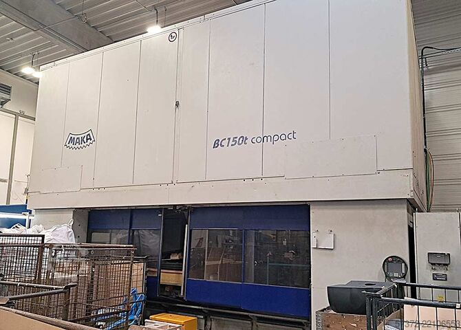 CNC 5-tengelyes megmunkálóközpont Maka Systems GmbH Moving Beam BC150t compact