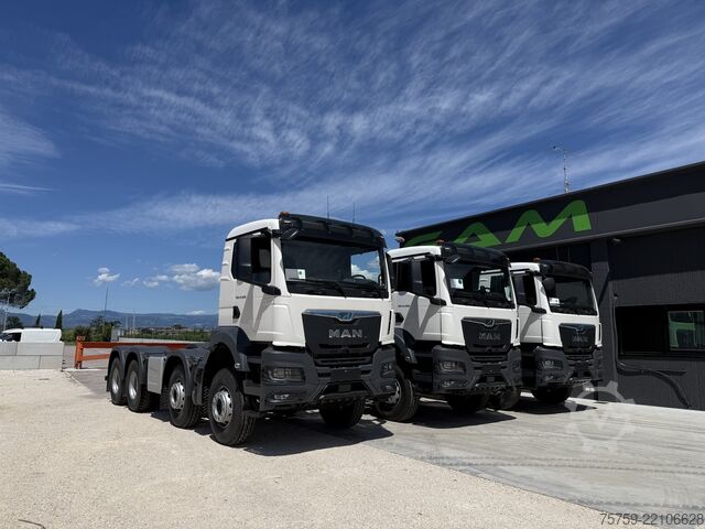 Kampós konténerszállító teherautó MAN MAN 41.520 TGS 40Ton 8x4 EU6 Chassis