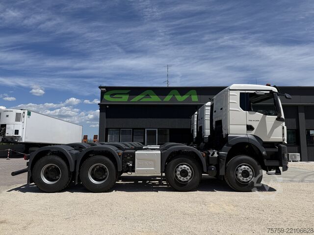 Kampós konténerszállító teherautó MAN MAN 41.520 TGS 40Ton 8x4 EU6 Chassis