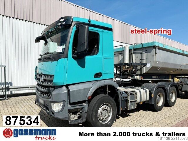 Tracteur routier standard Mercedes-Benz Arocs 3343 S 6x4, Full Steel, 3x Vorhanden!