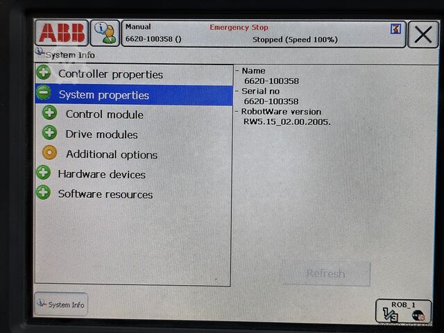 Robot industriel ABB IRB 6620-150/2.2