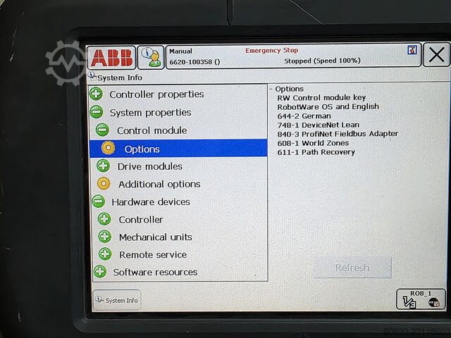 Robot industriel ABB IRB 6620-150/2.2