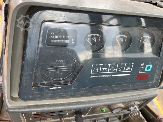 Walsmachine KOMATSU D61EX-12 Planier Raupe / 6-Wege Schild