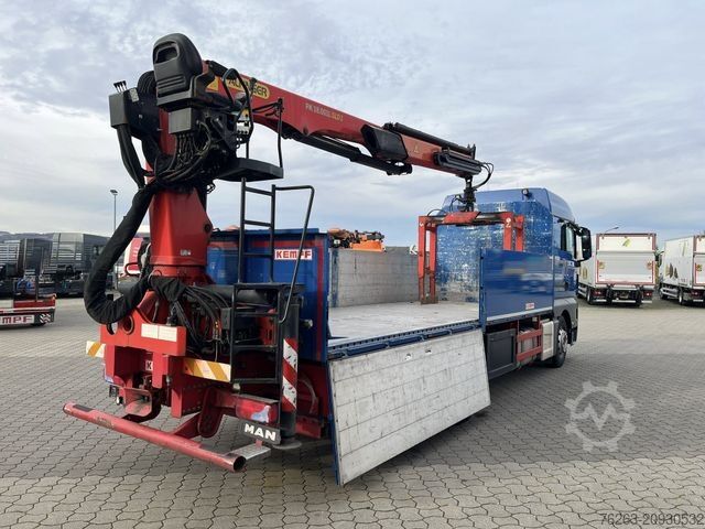 Vrachtauto met open laadbak MAN TGX 26.500 6x2 Palfinger 18001 SLD 3 Baustoff