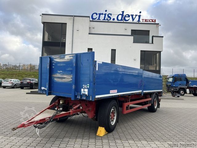 Åben trailer KEMPF PA18 Baustoff / Unfall / Fahrbereit