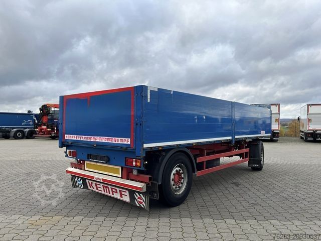 Åben trailer KEMPF PA18 Baustoff / Unfall / Fahrbereit